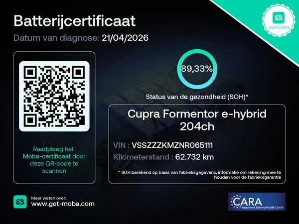 CUPRA Formentor e-Hybrid (PHEV) (2022) — foto 26 van 32