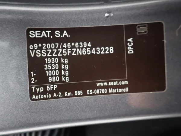 SEAT Ateca (2022) — foto 21 van 28