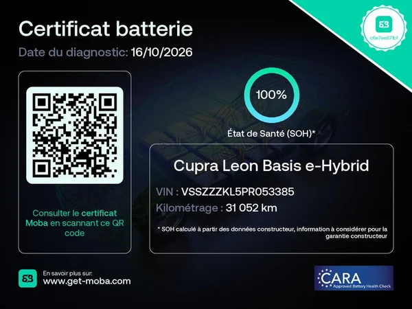CUPRA Leon e-Hybrid (PHEV) (2023) — foto 32 van 37