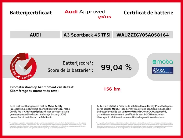 AUDI A3 Sportback PHEV (2026) — foto 22 van 29